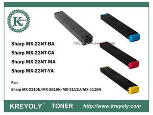 Cartouche de toner couleur compatible Sharp MX-23 compatible