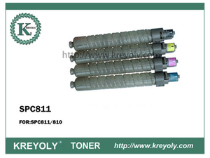 Cartouche de toner compatible de haute qualité couleur Ricoh pour SPC811 / 810