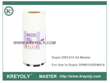 Compatible DRC415 A4 maître pour Duplo Duplicator DPM310 DPM410