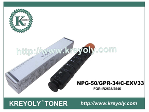 Toner Toner compatible pour Canon GPR-34 / NPG50 / C-EXV33