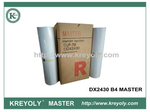 RICOH DX2430 B4 MASTER POUR CP6201C