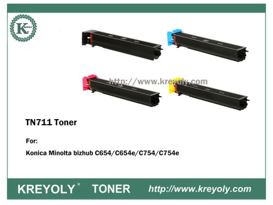 TN711 CARTOUCHE DE TONER POUR KONICA MINOLTA Bizhub C654 / C754