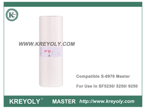 Compatible S-6976 MASTER SF B4 pour une utilisation dans Riso Duplicator SF5230 SF5250 SF9250