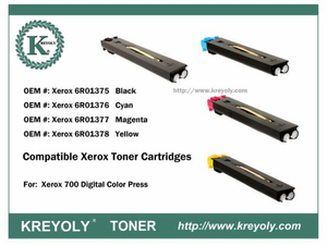 Toner de presse couleur numérique compatible Xerox 700