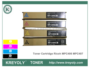 Cartouche de toner couleur Ricoh MPC406 MPC407