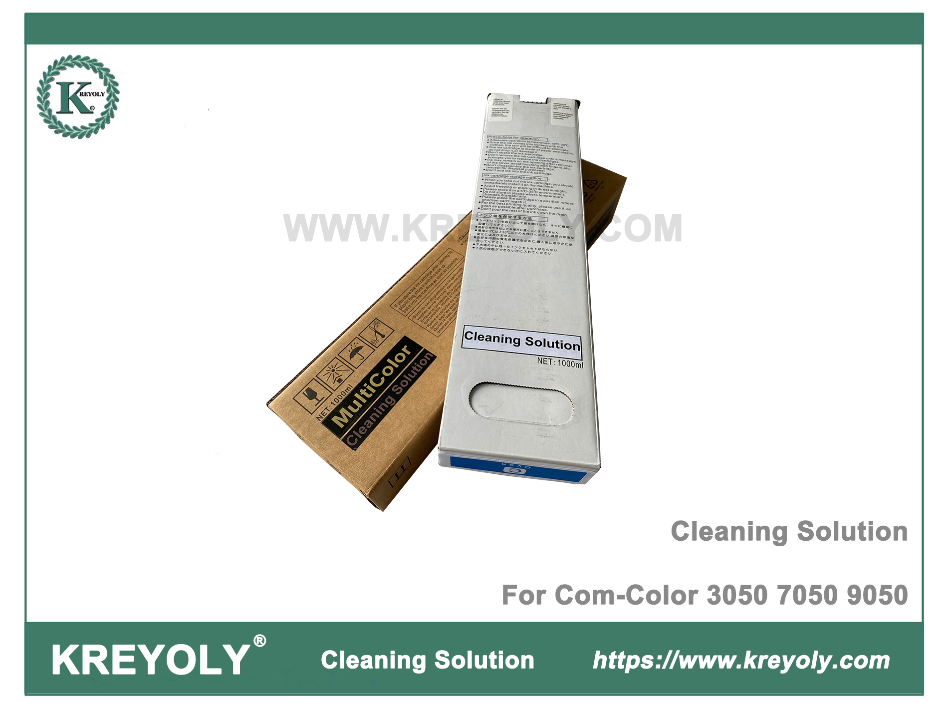 Solution de nettoyage RISO pour Comcolor 7050 3050 3010 9050 Nettoyer Liquide