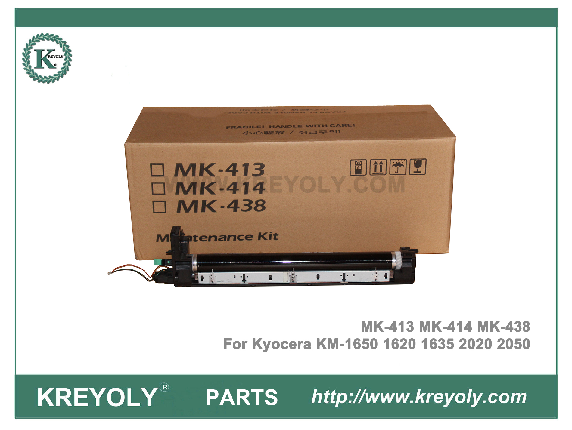 MK-413 MK-414 MK-438 Drum Unit for Kyocera KM1620 1635 1650 2020 2035 2050 Maintenance Kit